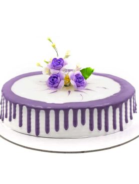 PURPLE DRIP CAKE