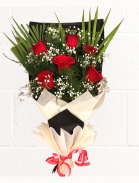 RED ROSE ADORABLE BOUQUET