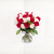 Option 1:- 12 Red & 12 White Roses