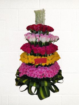 TALL FLOWER ARRANGEMENT