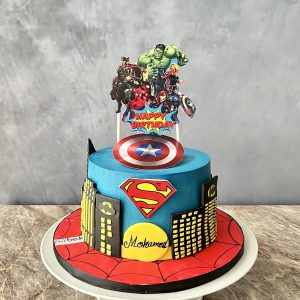 Super heros Cake