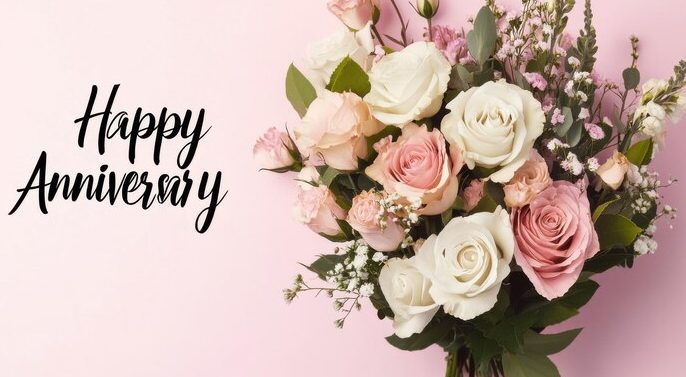 anniversary flowers in dubai